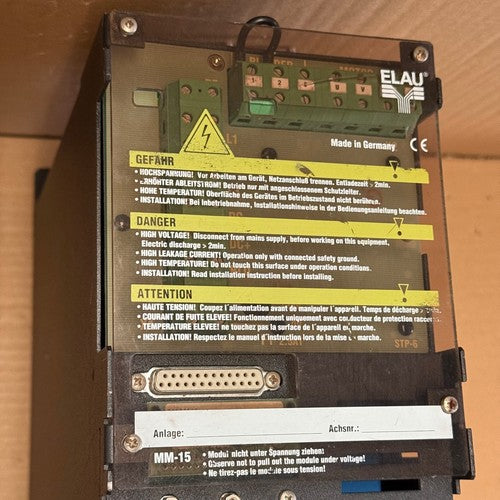 ELAU – PMC-2/11/08/000/00/03/11/01/0K – PacDrive Servo Motor Controller