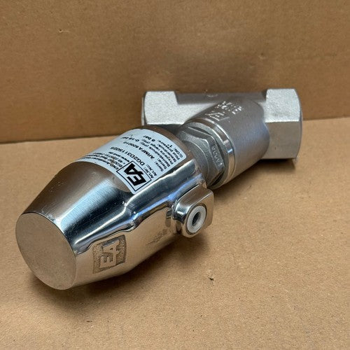 END-Armaturen – DG2D3115025 – 1" Stainless Steel Pneumatic Angle Seat