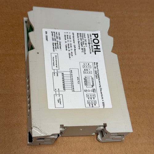 POHL – 2051001 – Continuous LED Lighting Controller (DIN Rail Module, 24V DC)