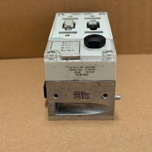 Festo – CPX-M-GE-EV-S-7/8-5POL (550208) + (195740) – Metal Interlinking Block
