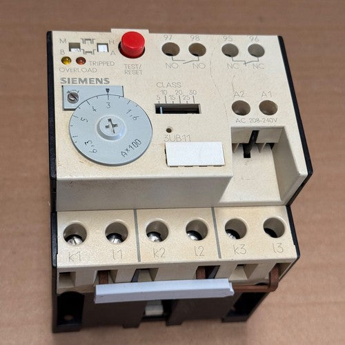 Siemens – 3UB1105-1HM7 – Solid-State Overload Relay / Electronic Tripping Unit