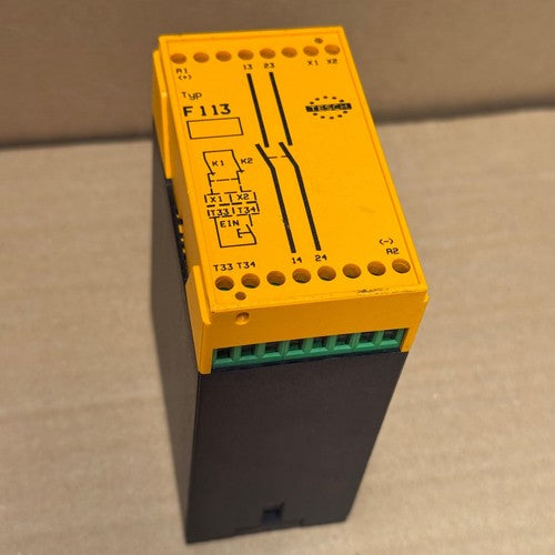 Tesch – F113X03 – Emergency Stop Safety Relay / Safety Gate Monitor (42 VAC)