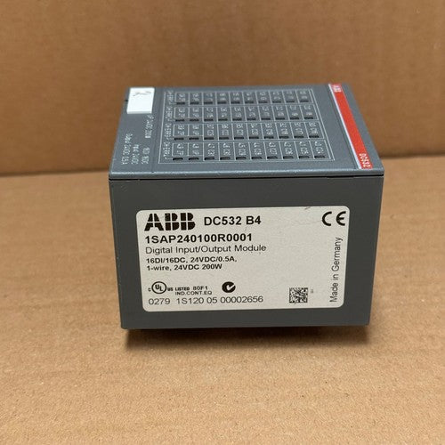 ABB – DC532 (1SAP240100R0001) – S500 Digital I/O Module (16 DI / 16 DC, 24 V DC)