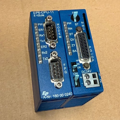 Signamatic – EP6-CPU-11 (160000240) – Compact PLC Central Processing Unit Module