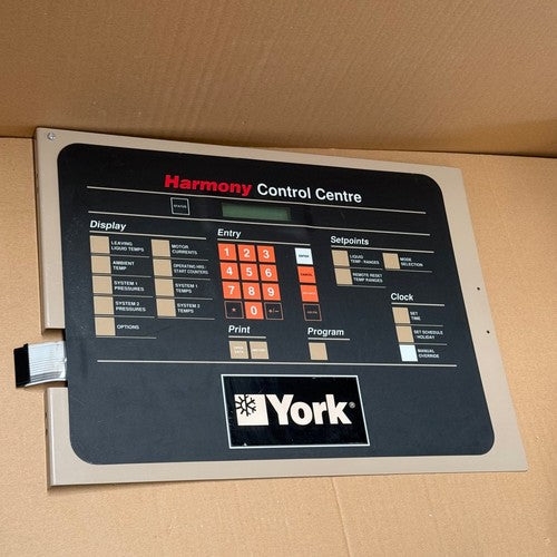 York – 024-31161-000 Rev 1 – Harmony Control Centre Display & Keypad Panel