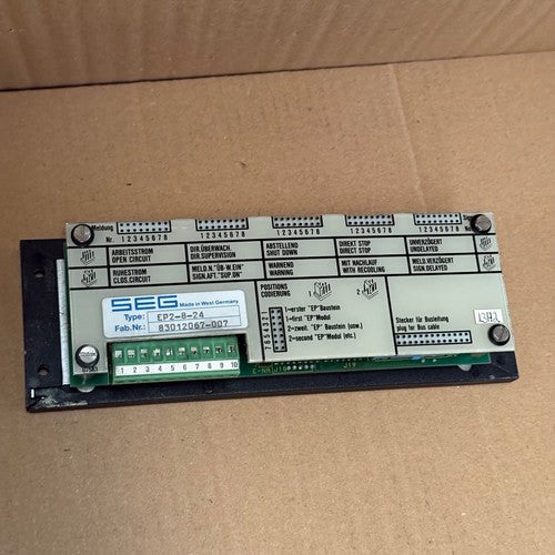 SEG – EP2-8-24 – 8-Input Extension Module for NP2 Generator Control Unit
