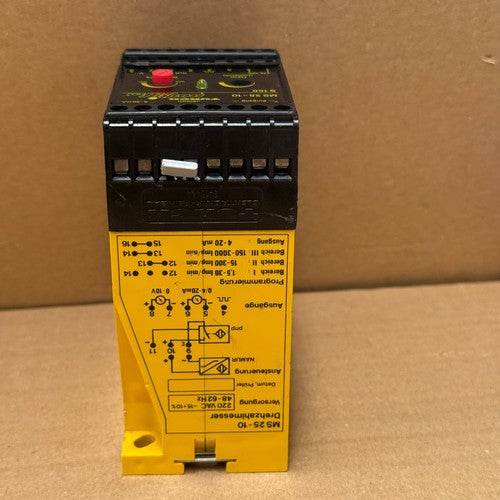 Turck – MS25-10/S158 – Motor Protection Circuit Breaker / Speed Monitor Module