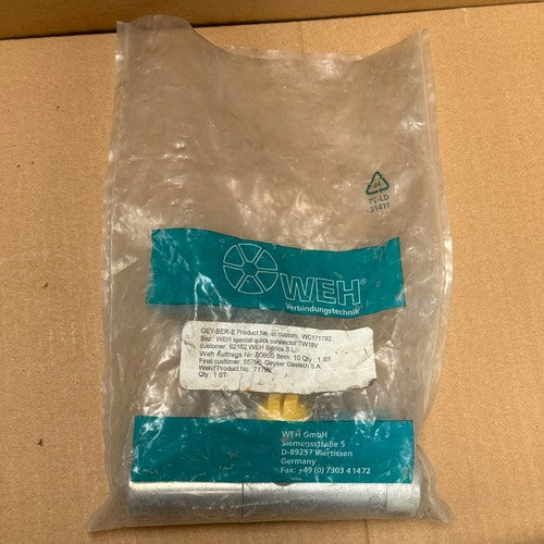 WEH – TW18V (C1-16421 / WC171792) – Pneumatic Quick Connector for Testing