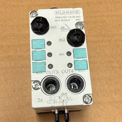 Kuhnke – AirBox KU 1-S-GE-MO + KM-1-FK-GE – AS-Interface Pneumatic Module