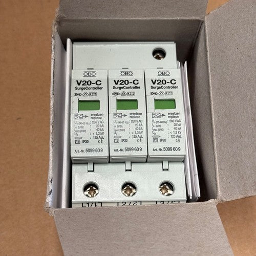 OBO Bettermann – V20-C 3-280 / 5094624 – Type 2 Surge Arrester Module