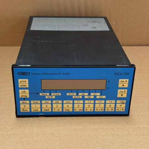 KEM Küppers – MCM 200 – Precision Evaluation Unit