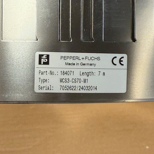 Pepperl+Fuchs – 184071 (WCS3-CS70-M1) – Stainless Steel Code Rail 7M