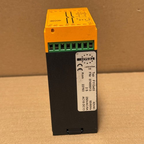 Tesch – F113X03 – Emergency Stop Safety Relay / Safety Gate Monitor (42 VAC)