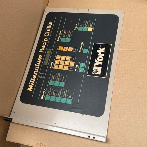 York – Millennium Recip Chiller Keypad & Display Front Panel Assembly
