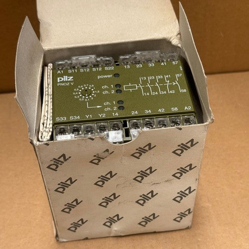 Pilz – 474789 (PNOZ V) – Emergency Stop & Safety Relay