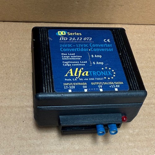 Alfatronix – DD 24-12 072 – 24V DC to 12V DC Voltage Converter