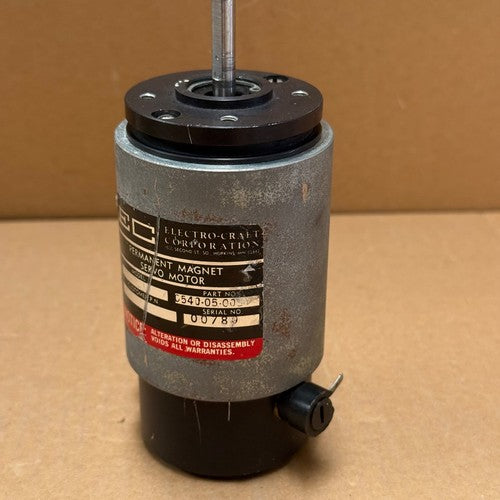 Electro-Craet – 0540-05-00 – Permanent Magnet DC Servo Motor
