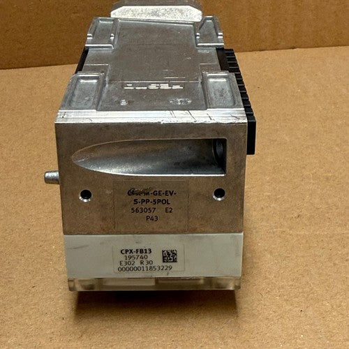Festo – CPX-M-GE-EV-S-PP-5POL (563057) + (195740) – Metal Interlinking Block