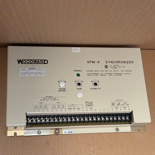 Woodward – 9905-001 L / SPM-A – Speed and Phase Matcher Controller