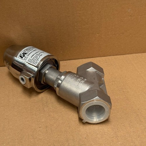 END-Armaturen – DG2D3115025 – 1" Stainless Steel Pneumatic Angle Seat
