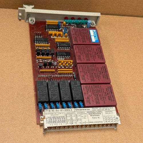 Pepperl+Fuchs – EG4-R (Ex-81/2065X) – 4Channel Isolated Switch Amplifier Barrier