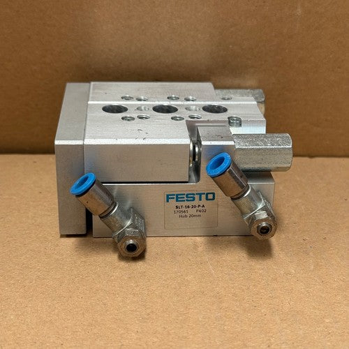 Festo – SLT-16-20-P-A (170561) – Pneumatic Slide Drive / Linear Guide Cylinder