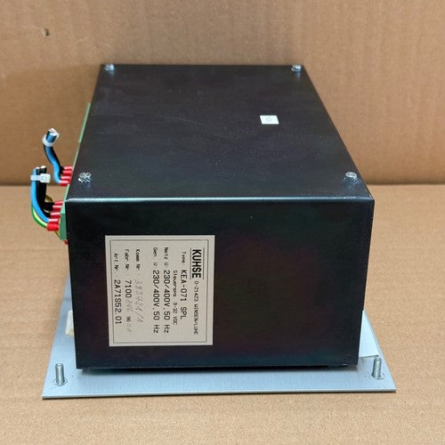 KUHSE – KEA-071 SPL – Generator Emergency Generator CONTROL
