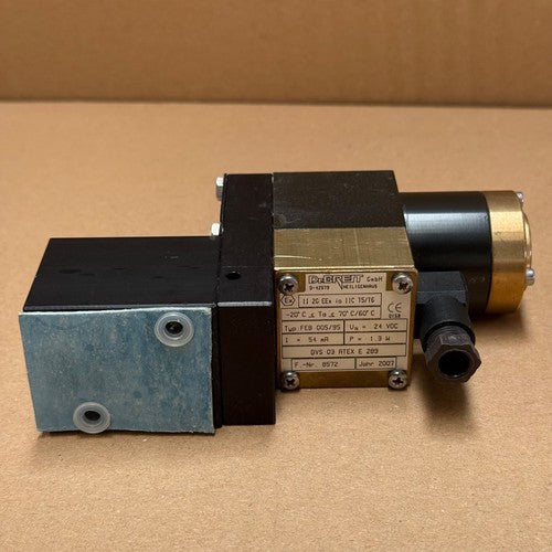 Dr. Breit GmbH – 403002057 – 3/2-Way Directional Solenoid Valve (24 VDC)