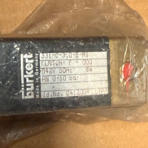Bürkert – 331-C-3,0-B-MS – 3/2-Way Direct-Acting Pivoted Armature Solenoid Valve