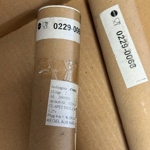 Samson – 0229-0068 – Replacement Valve Plug Assembly / Kegel