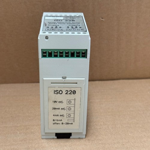 Seidel – ISO 220 – Isolation Amplifier / Signal Isolator Module