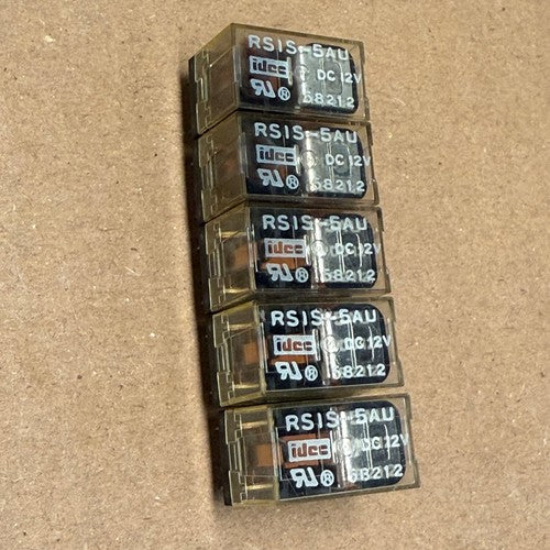 1PCs IDEC – RS1S-5AU-DC12V – 6-Pin Through-Hole Miniature Power Relay
