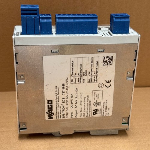WAGO – 787-1668 – EPSITRON 8-Channel Electronic Circuit Breaker