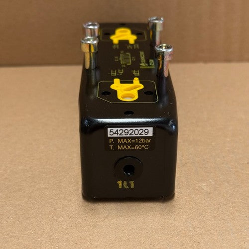 ASCO / Joucomatic – 54292029 (542-92-029) – 5/3-Way ISO 2 Solenoid Spool Valve
