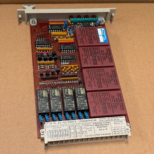 Pepperl+Fuchs – EG4-R (Ex-81/2065X) – 4Channel Isolated Switch Amplifier Barrier