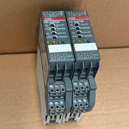 ABB – 1SVR040013R2701 (CC-U/RTDR) – PT100 RTD Temperature Signal Relay Converter