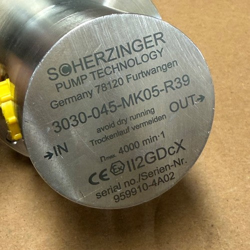 Scherzinger – 3030-045-MK05-R39 – Stainless Steel Gear Pump