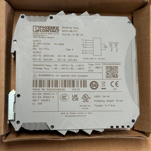 Phoenix Contact – 1336523 (MACX-MR-PTC) – Industrial Mounted Power Supply