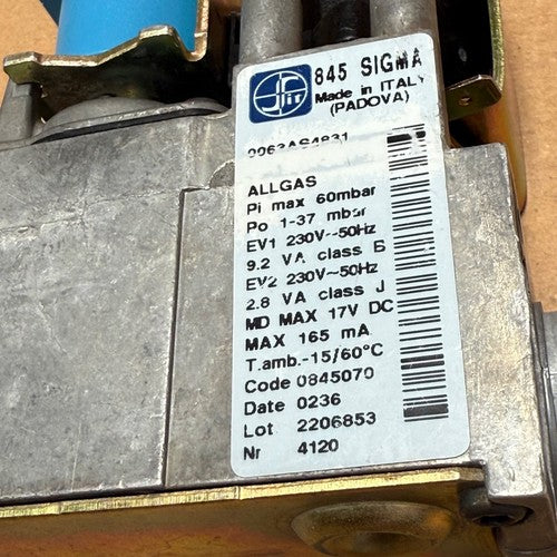 SIT Group – 845 SIGMA (0845070 / 0.845.070) – Multifunctional Gas Control Valve
