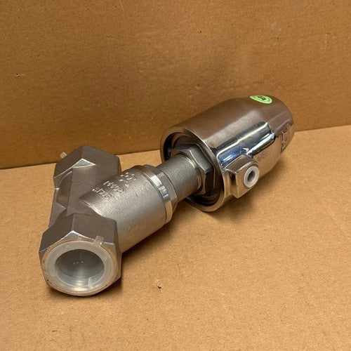 END-Armaturen – DG2D3115025 – 1" Stainless Steel Pneumatic Angle Seat