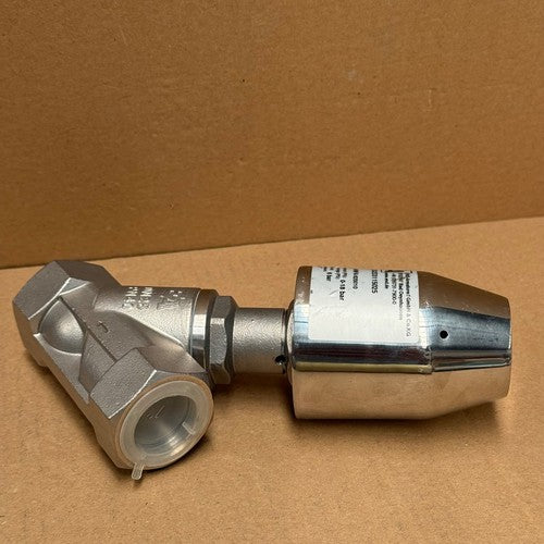 END-Armaturen – DG2D3115025 – 1" Stainless Steel Pneumatic Angle Seat
