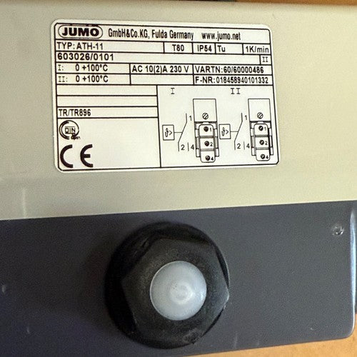 JUMO – ATH-11 – Surface-Mounted Double Thermostat / Temperature Controller