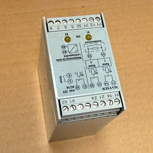 Mayser – SG-EFS 134 ZK2/1 – Safety Control Unit / Relay (230V AC)