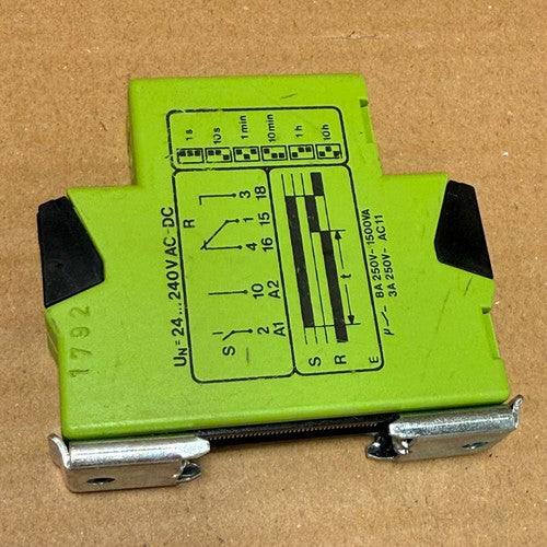 TELE Haase – CE1 / CE1X – Multifunction Time Delay Relay 24–240 VAC/DC, DIN Rail