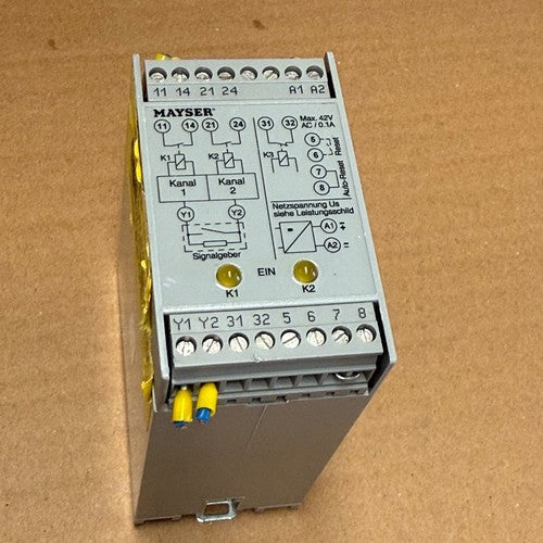 Mayser – SG-EFS104ZK2/1 – Safety Control Unit / Monitoring Relay for Safety Mats