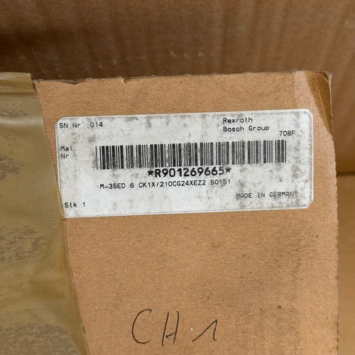 Rexroth – R901269665 – 4WE 6 E6X/EG24N9K4 Hydraulic Directional Spool Valve