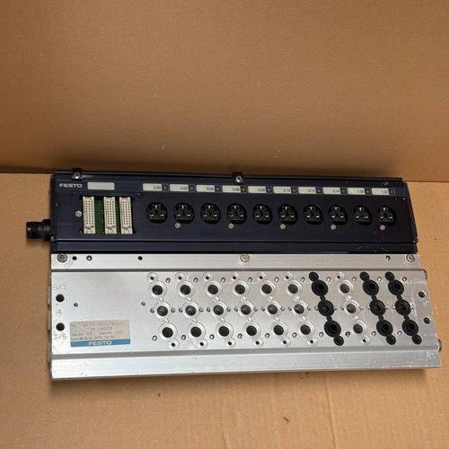 Festo – UIFB-02-1/8-10 (18553) – Sub-base Manifold Block (Type 02, 10-Position)