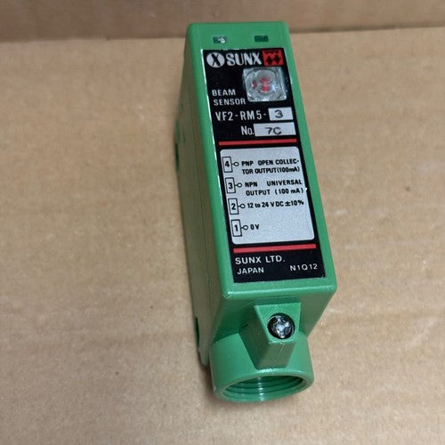 Sunx – VF2-RM5-3 – Terminal Connection Multi-Voltage Photoelectric Sensor