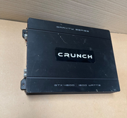 Crunch GTX4600 – 4‑Channel Car Audio Amplifier – 1200 W Max Power