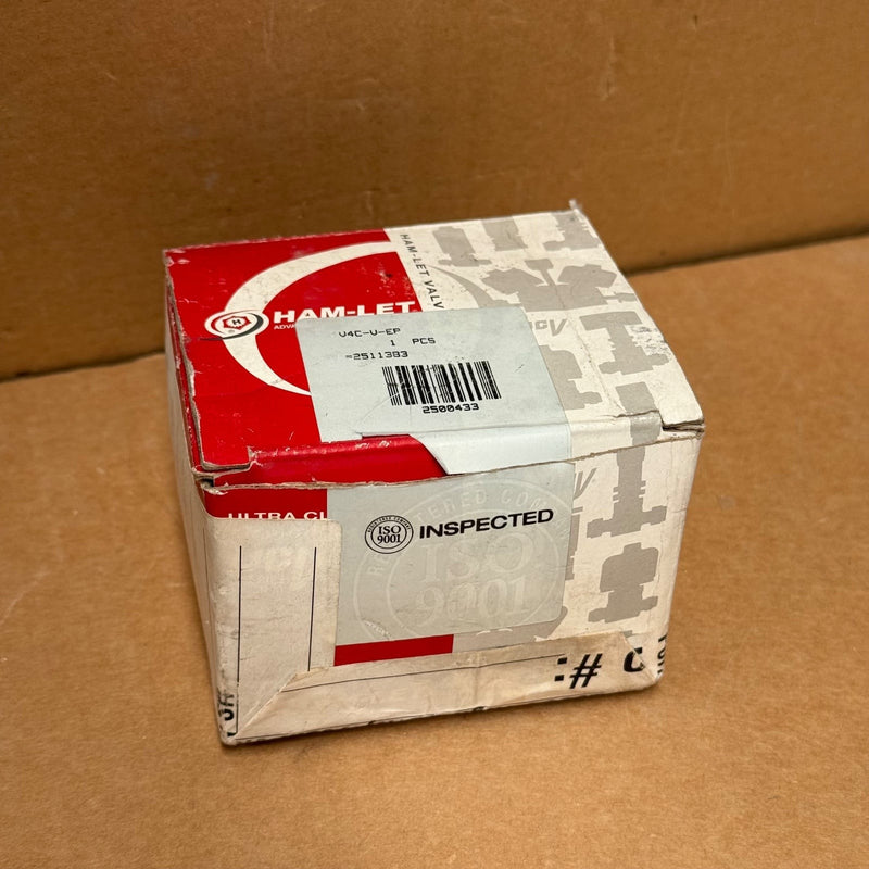 Ham-Let – EV4C-V-EP – 1/4" High Purity Ultra-Clean Pneumatic Diaphragm Valve